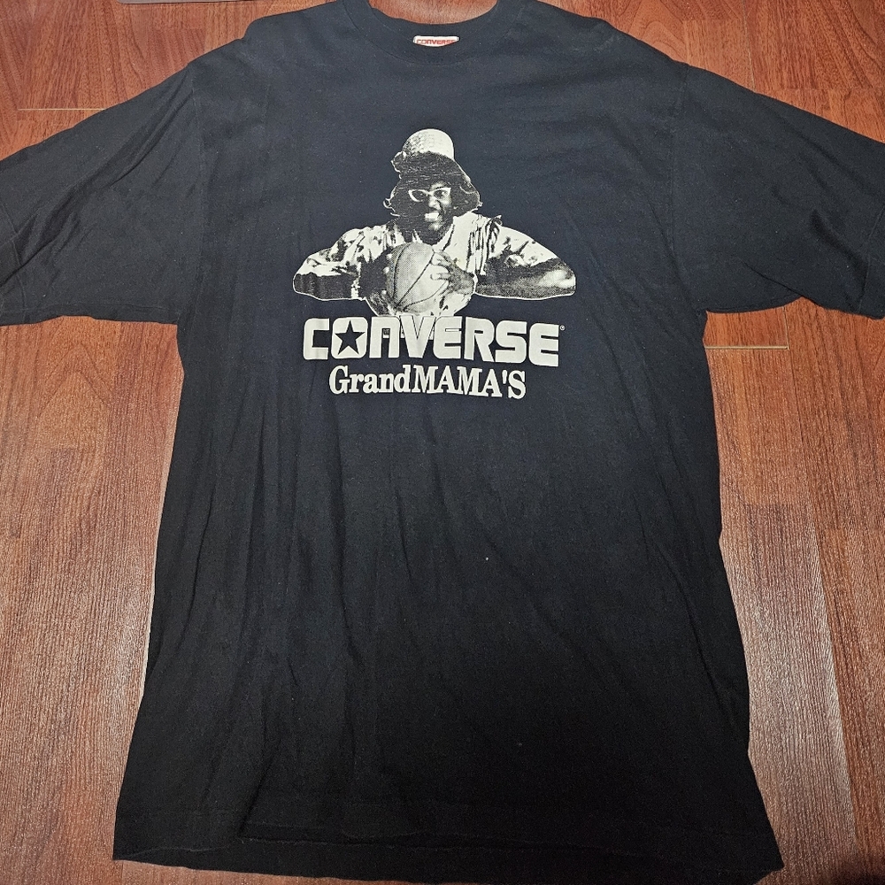 Converse Black Grandmama's Graphic Tee